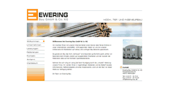 Desktop Screenshot of ewering-bau.de